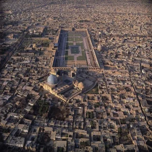 Naghshe Jahan Square Aerial View, Isfahan