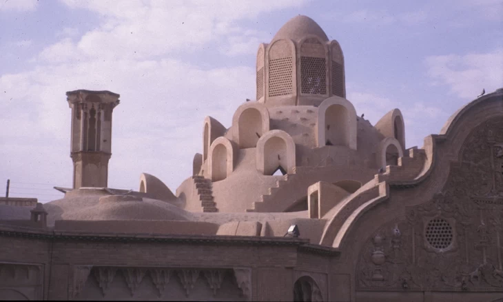 The rooftop of the Borujerdi House in Kashan