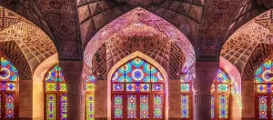 The Pink Mosque Interior