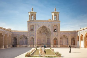 The Pink (Nasir Ol-Molk) Mosque in Shiraz