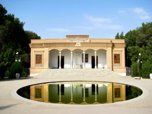 The Zoroastrian Fire Temple of Yazd Front View