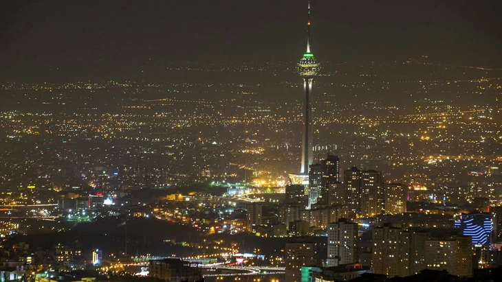 Tehran City at Night