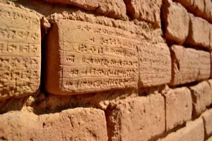 Bricks Inscribed in Elamite Language