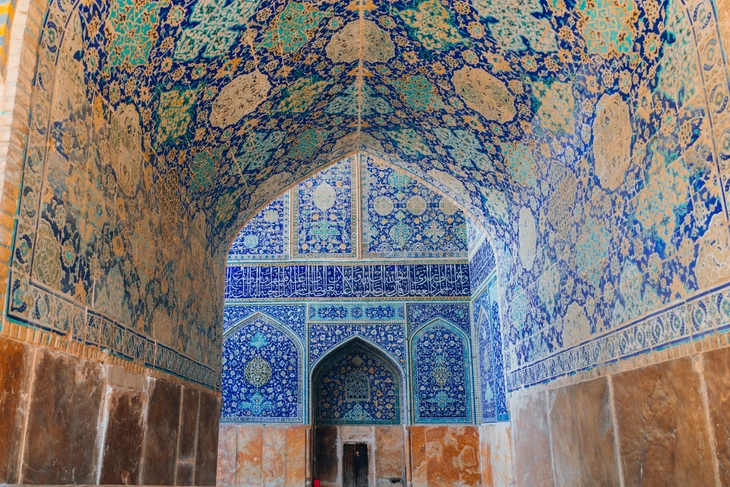 The Jameh Mosque Tile Decorations