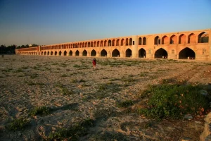 The Dry bed of Zayandehrud